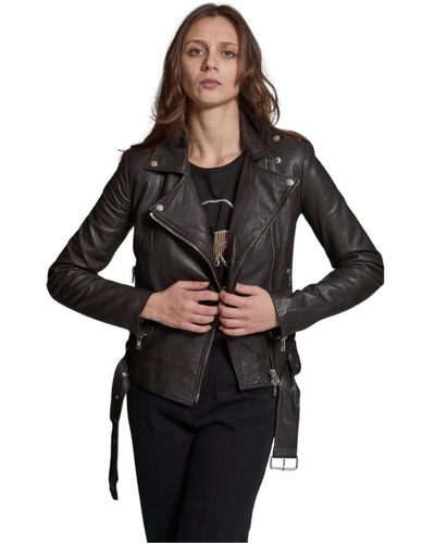 S.w.o.r.d 6.6.44 Leather Jackets - Black