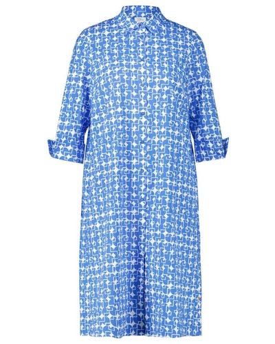 Vera Mont Shirt Dresses - Blue