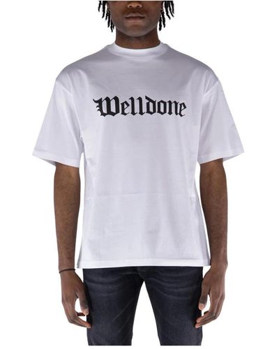 we11done T-Shirts - White