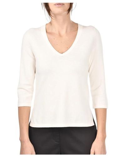 Paolo Fiorillo V-neck knitwear - Blanco