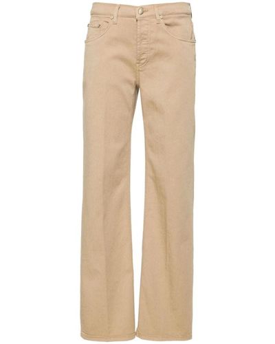 Dondup 5-pocket jeans mit gioie details - Natur
