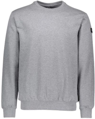 Paul & Shark Sweatshirt mit logo-patch - Grau