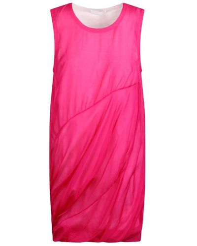 Helmut Lang Short Dresses - Pink