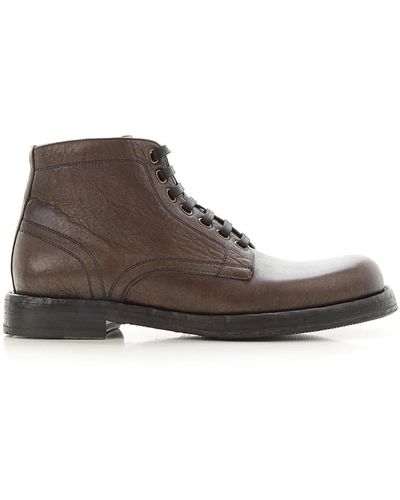 Dolce & Gabbana Lace-up boots - Marrone