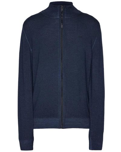 BOSS Sweatshirts & hoodies > zip-throughs - Bleu