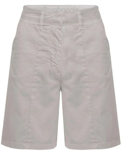Bomboogie Casual Shorts - Grey
