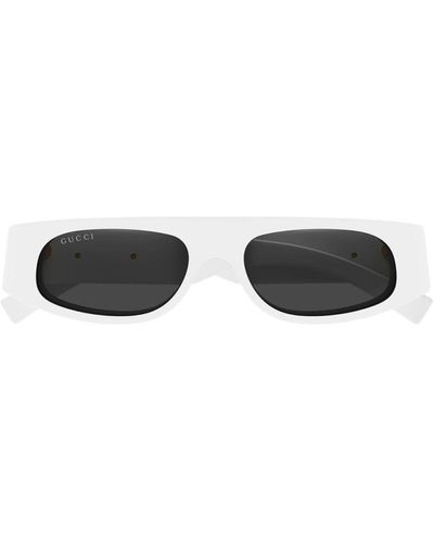 Gucci Weiß/graue sonnenbrille,schwarz/graue sonnenbrille gg1771s