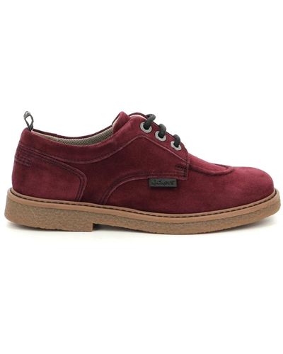 Kickers Chaussures richelieu - Rouge