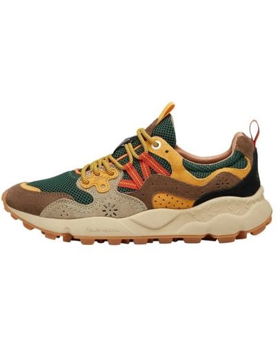 Flower Mountain Trainers - Brown