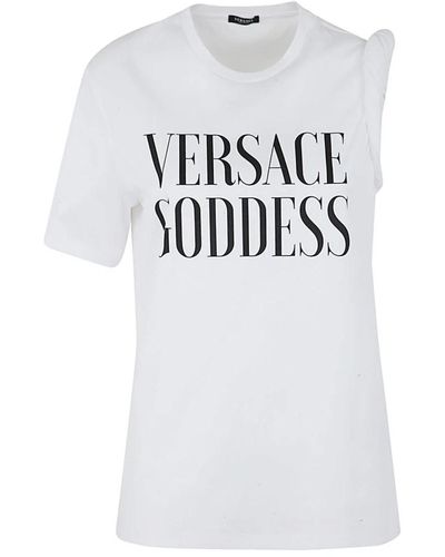 Versace Magliette stampa divina - Bianco