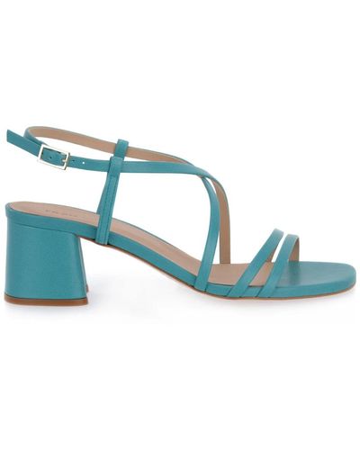 Frau High Heel Sandals - Blue