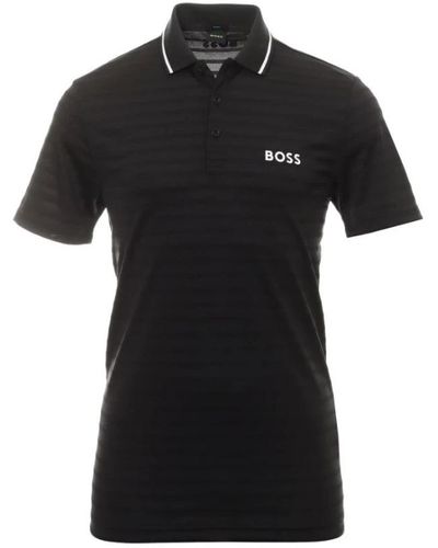 BOSS Polo Shirts - Black