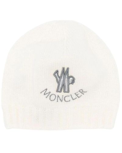 Moncler Accessories > hats > beanies - Blanc