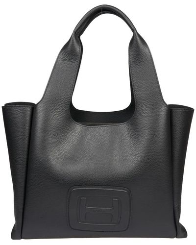 Hogan Tote Bags - Black