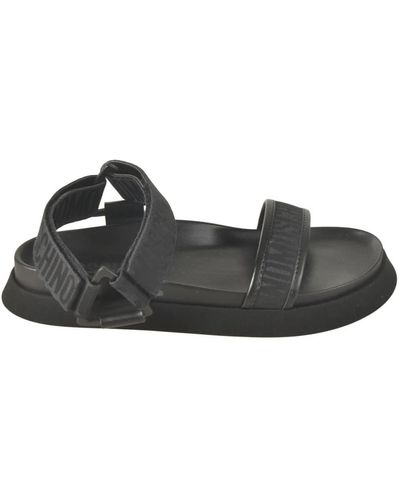 Moschino Flat sandals - Schwarz
