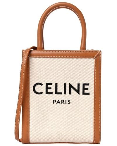Celine Shoulder Bags - Natural