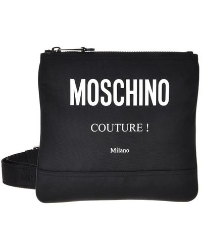 Moschino Cross Body Bags - Black