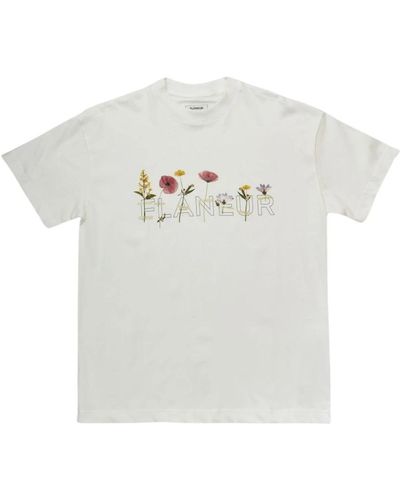 FLANEUR HOMME T-Shirts - White
