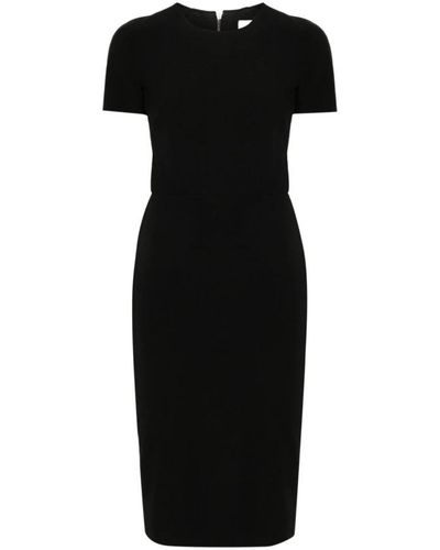 Victoria Beckham Midi Dresses - Black