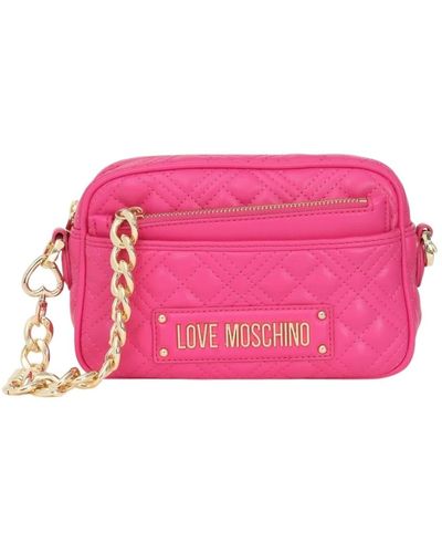 Love Moschino Cross body bags - Rosa
