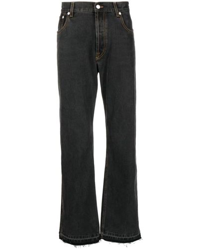 Alexander McQueen E Straight Jeans für Männer - Schwarz