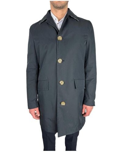 Aquascutum Elegante giacca & cappotto in cotone - Blu