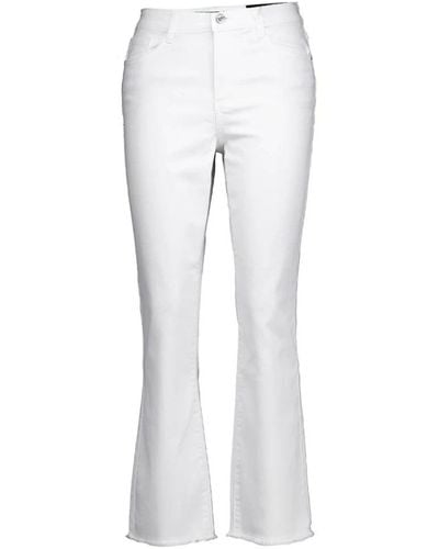 Joseph Ribkoff Boot-Cut Jeans - White