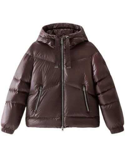 Woolrich Jackets > down jackets - Marron