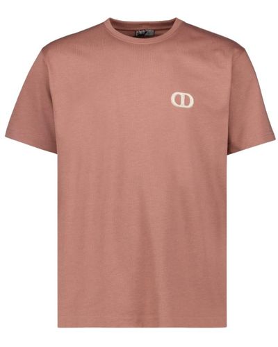 Dior Kurzarm cd icon t-shirt - Pink