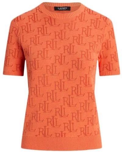 Ralph Lauren Suéteres naranjas para mujeres