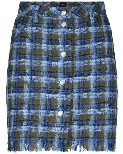 BOSS Short Skirts - Blue