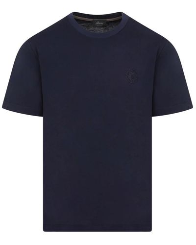 Brioni T-shirts - Blau