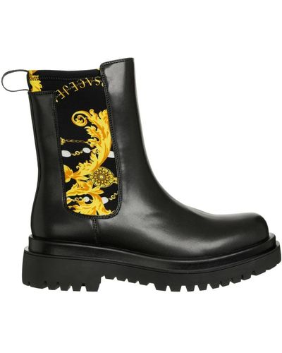 Versace Chelsea boots - Noir
