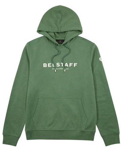 Belstaff Felpa con cappuccio - Verde