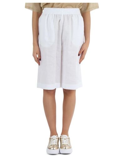 Fabiana Filippi Long Shorts - White