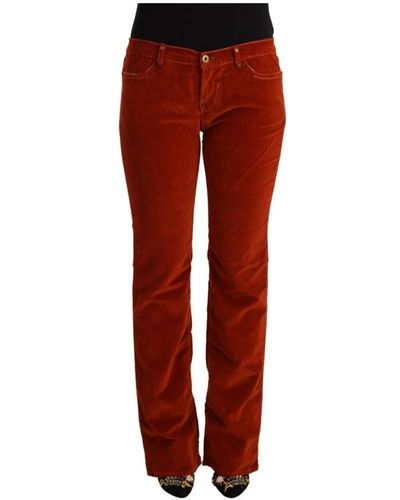 Gianfranco Ferré Straight trousers - Rot