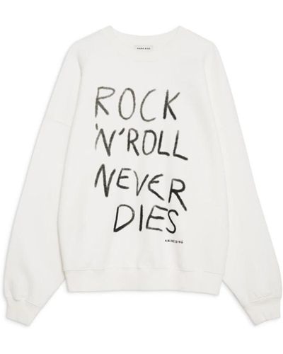 Anine Bing Sweatshirts & hoodies > sweatshirts - Blanc