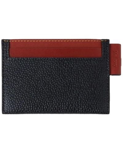 Mulberry Stilvolle kreditkartentasche, schwarz cognac - Rot