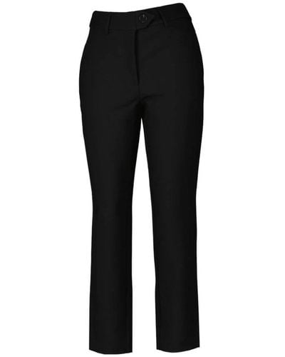 co'couture Slim-Fit Trousers - Black