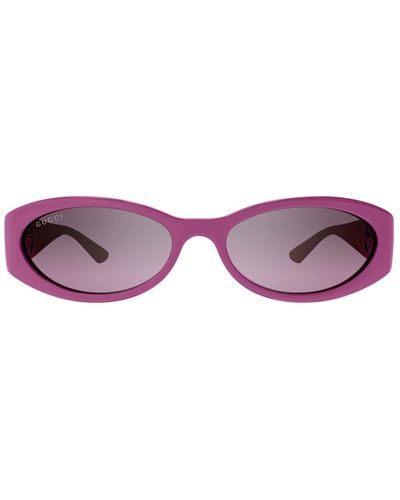Gucci Vintage almond shape sonnenbrille gg1660s - Pink