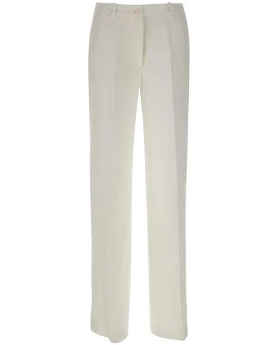 P.A.R.O.S.H. Trousers > straight trousers - Gris