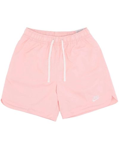Nike Gewebte gefütterte flow shorts - Pink