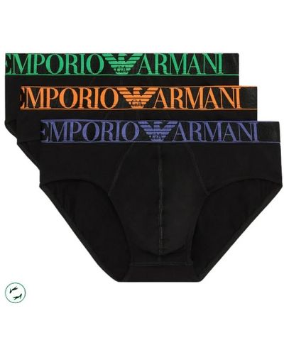 Emporio Armani Bottoms - Schwarz