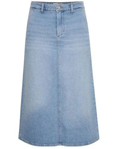 Part Two Denim skirts - Blu