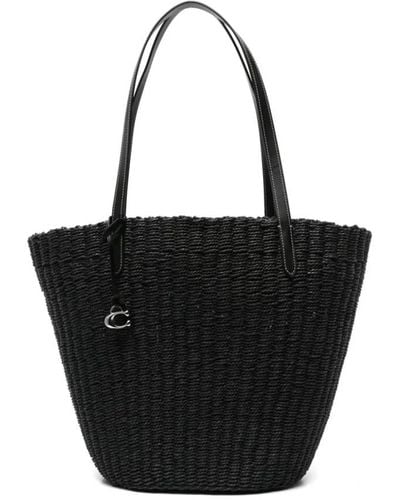 COACH Tote Bags - Black