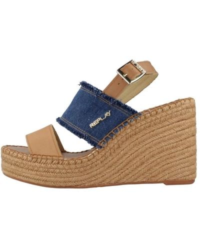 Replay Wedges - Blue
