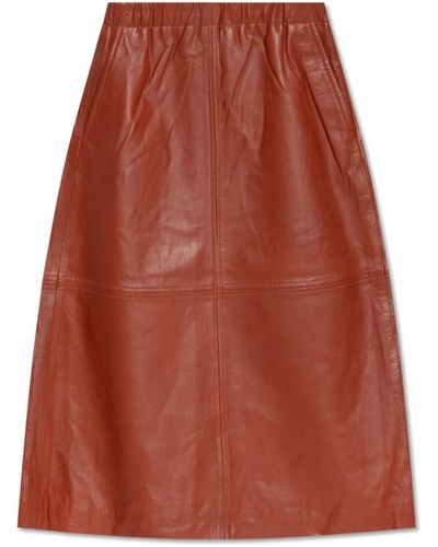Munthe Skirts > midi skirts - Orange