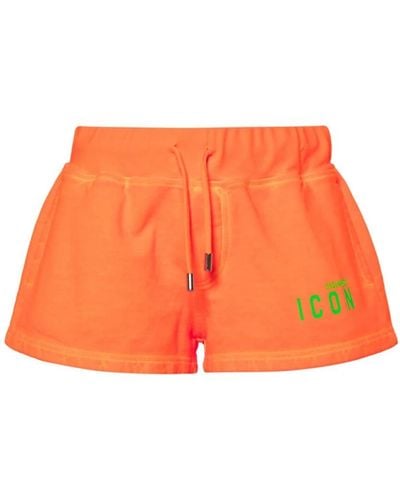 DSquared² Short Shorts - Orange