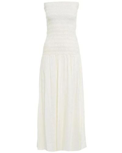 Silvian Heach Dresses > day dresses > maxi dresses - Blanc