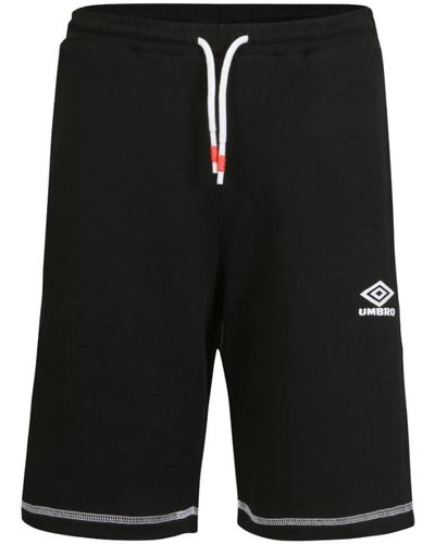Umbro Life fleece ber bermuda shorts - Nero